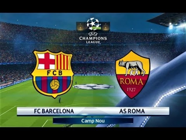 Barcelona(4)  V.S  Roma(1)