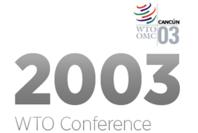 CONFERENCIA MINISTERIAL DE CANCÚN