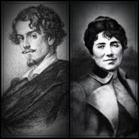 Gustavo Adolfo Becquer y Rosalia de Castro