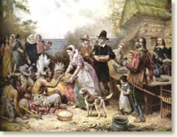 The First ThanksGiving