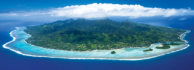 Polynesians settle Raratonga