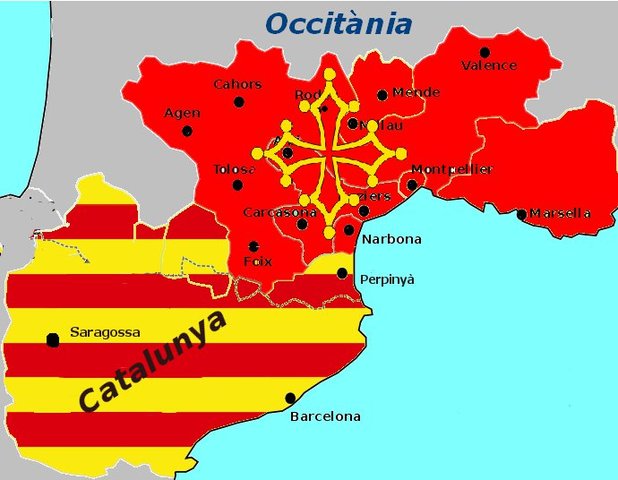 Inici del domini de les terres d'Occitània
