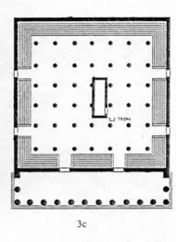 Telesterion di età periclea (Santuario di Eleusi)