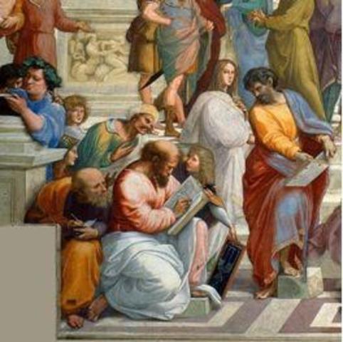 The opening of the school of Pythagoras