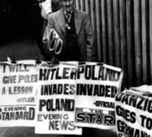 Hitler invades Poland