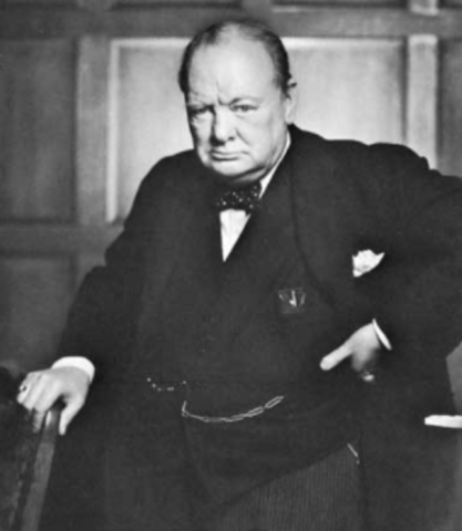 Churchill becomes Prime Minister of Britain