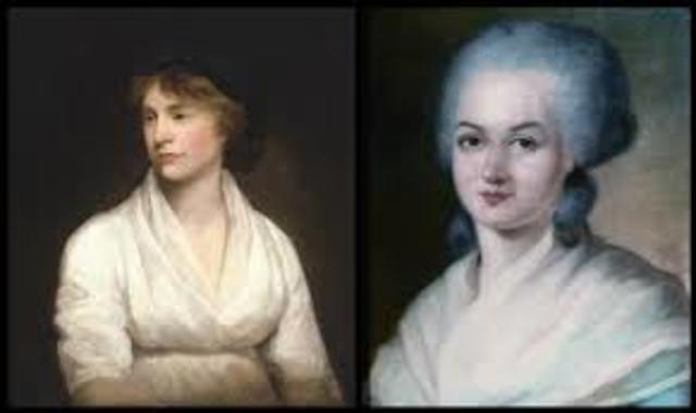 Mary Wollstonecraft and Olympe de Gouges