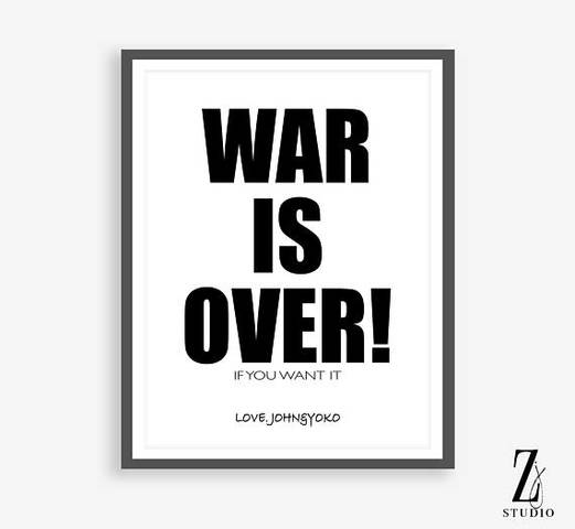 War is over