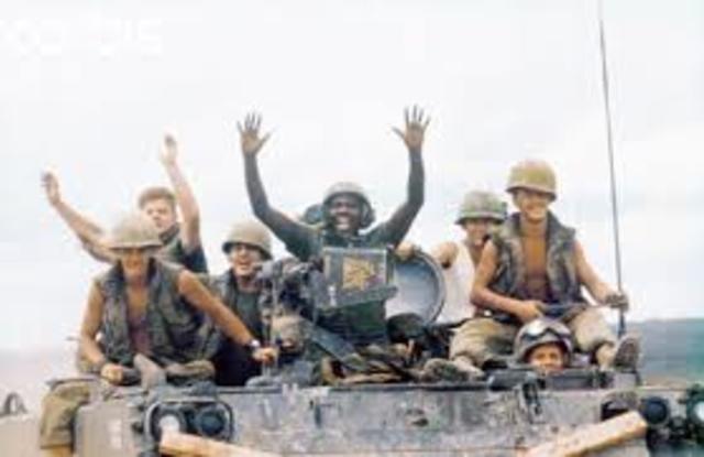 American involvement in the Vietnam war ended