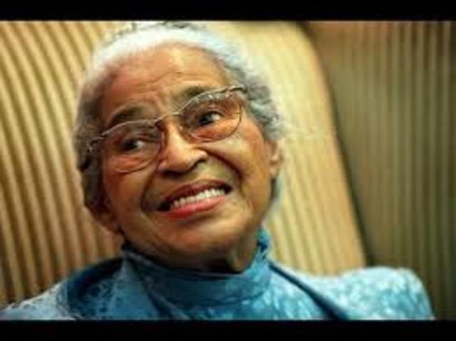 Roza Parks Passes Away