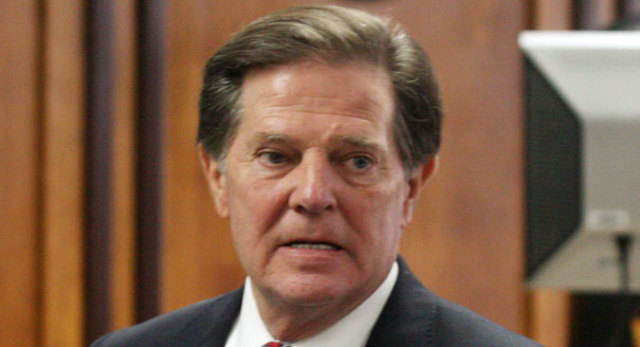House majority leader Tom Delay is accused of conspiring to violate Texas's election laws.