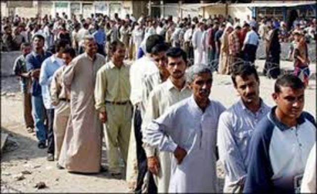 Millions of Iraqi voters ratify a new constitution