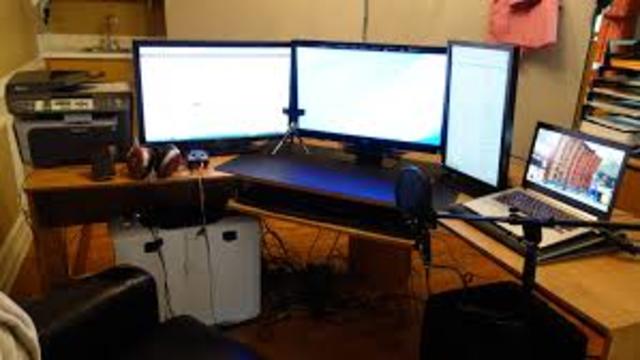 Personal computers designing games and opening up to a wider community