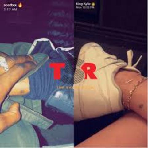 Kylie and Travis get matching tattoos