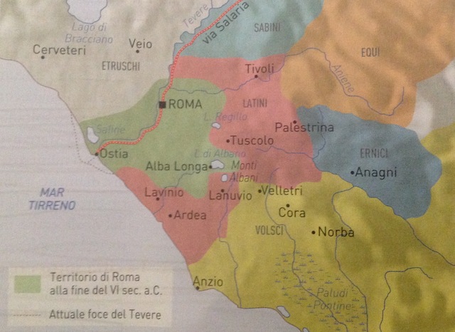 Latini e Sabini in Lazio