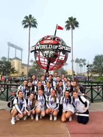 ESPN started to showcase cheerleading