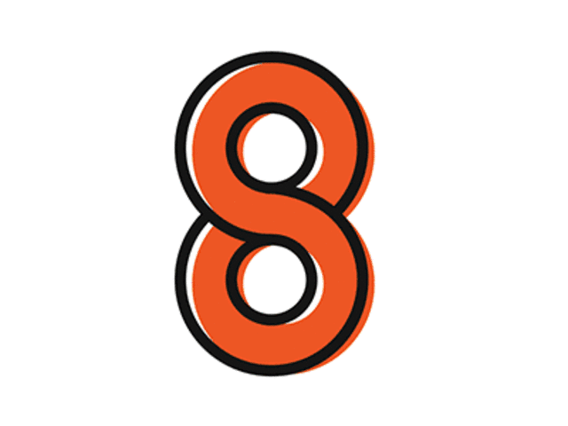 TABLA DE MULTIPLICAR DEL 8