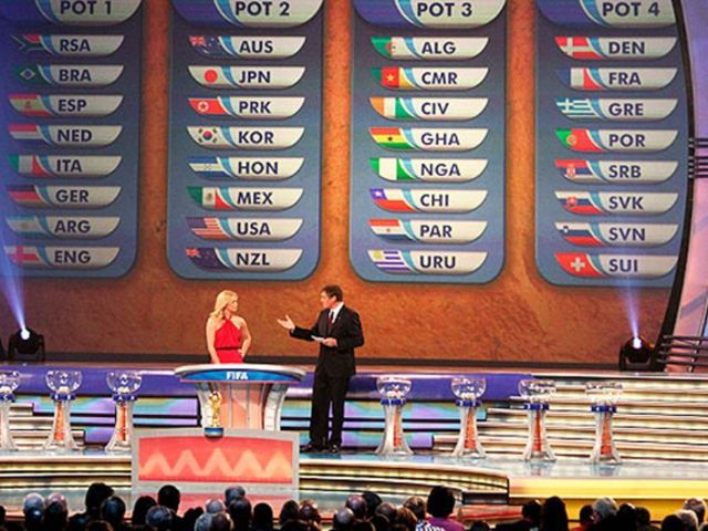 Sorteo Del Mundial FIFA, SOUTH AFRICA 2010
