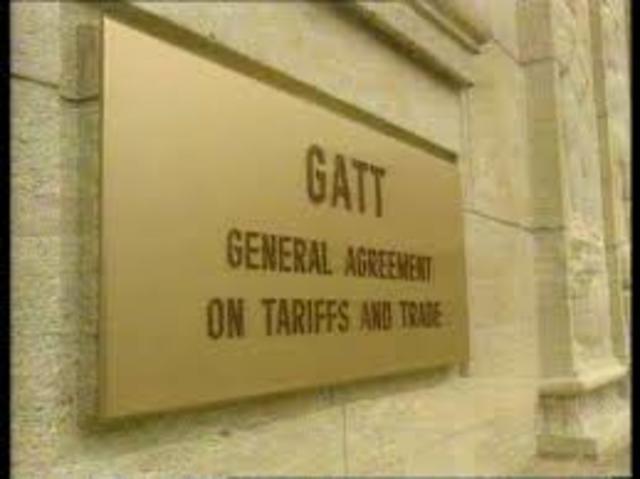 Firma del GATT