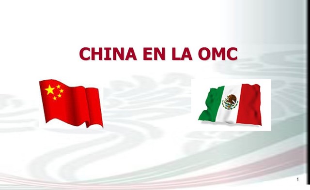 Integración de China a la OMC
