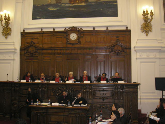 ACTUACION DE LA CORTE Y LA COMISION INTERAMERICANA DE DERECHOS HUMANOS