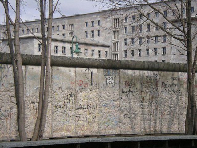 Tearing down of the Berlin Wall