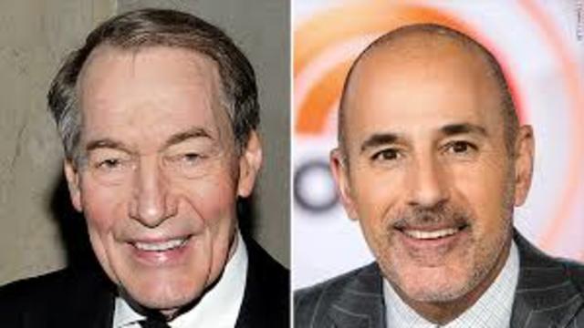 Matt Lauer and Charlie Rose fired over sexual harassment claims.