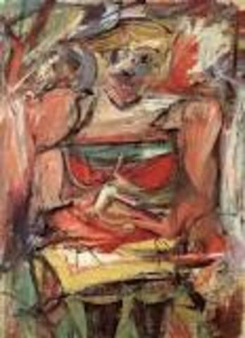 Woman V (Expresionismo abstracto)