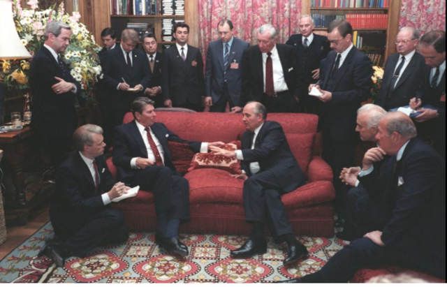 Geneva Conference with Gorbachev
