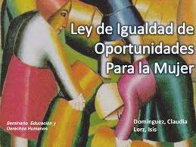APARECE LEYES HACIA LAS MUJERES