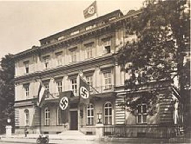 "Etxe Marroia" Alderdi naziaren egoitza