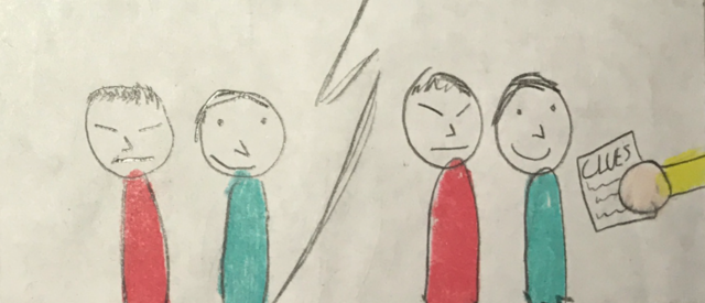 16 heirs are paired up and given clues