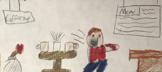 The second bomb goes off at a coffee shop at Sunset Towers