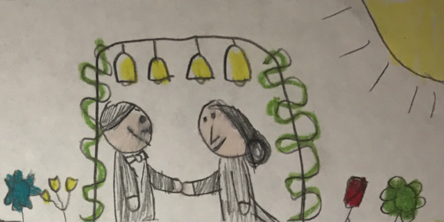 Berthe Erica Crow marries Otis Amber