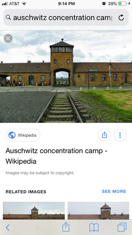 Events from auschwitz