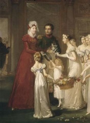 Napoleon is remarried to Marie Louise