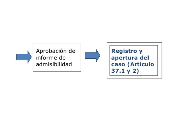 Informe de Admisibilidad