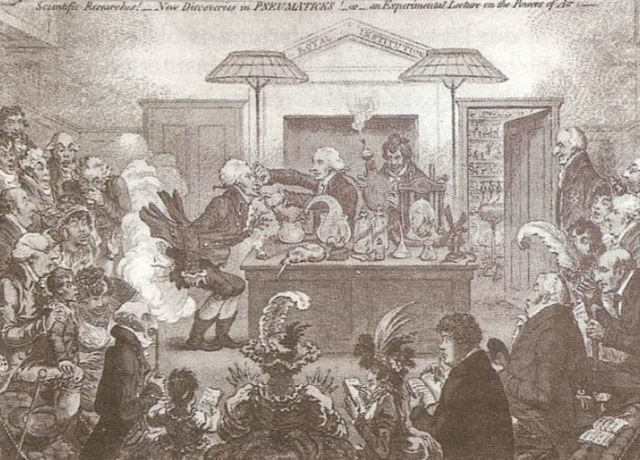 ¡Investigaciones científicas! ¡Nuevos descubrimientos en neumática! O una conferencia experimental sobre el poder del aire