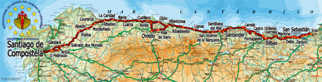 El camino de santiago