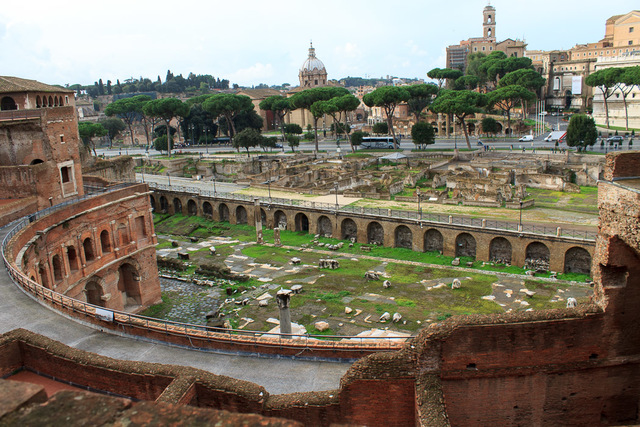 Trajan creates Trajan's Forum