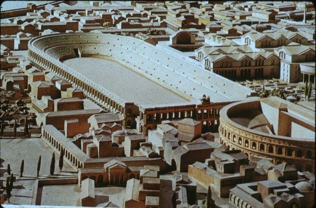 Domitian builds the Stadium of Domitian