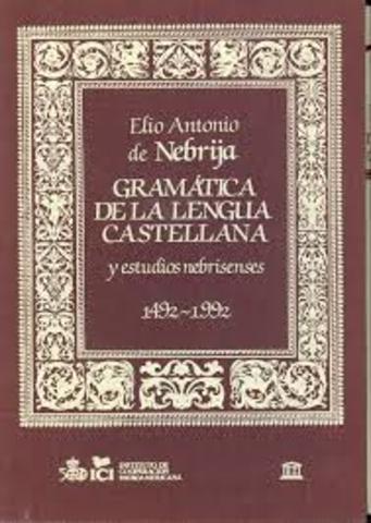 GRAMÁTICA DE LA LENGUA CASTELLANA
