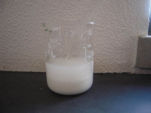 Observação 5 minutos depois