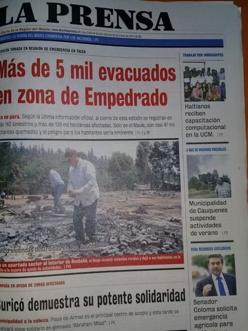 Más de 5 mil evacuados en zona de Empedrado