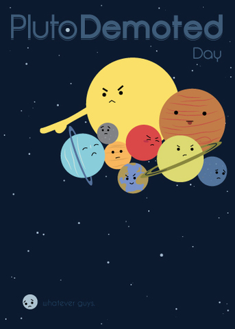 pluto downgraded to a dwarf plant