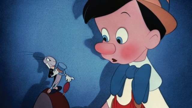 The movie Pinocchio, which wins the Oscar for best soundtrack, is out