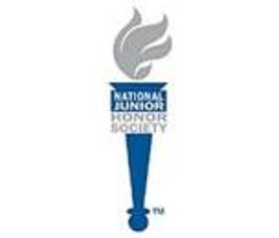 I was in the National Junior Honor Society