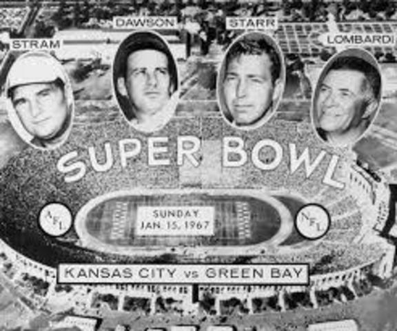 The first Super Bowl