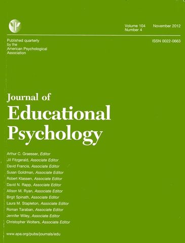 Surge la revista Journal of Educational Psychology