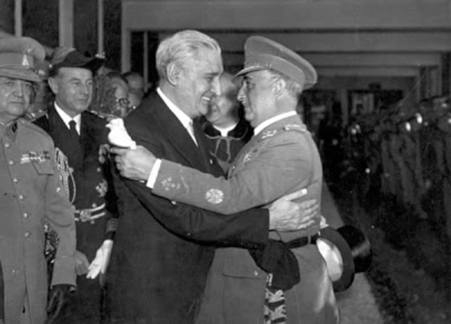 Pacto Ibérico entre Portugal e Espanha.